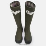 Khaki Buffalo Aspha Rain Hi Boot Flat vegan |Boots F06ZHH232 - Image 3