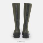 Khaki Buffalo Aspha Rain Hi Boot Flat vegan |Boots F06ZHH232 - Image 5