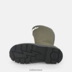 Khaki Buffalo Aspha Rain Hi Boot Flat vegan |Boots F06ZHH232 - Image 6