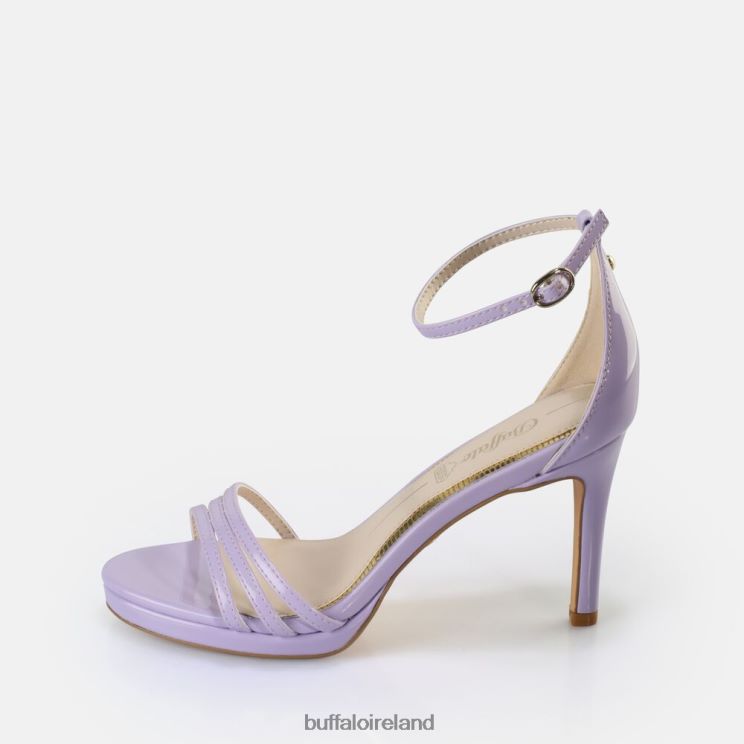 lavender_buffalo_melissa_2_heeled_sandals_vegan_sandals_f06zhh219.jpg Lavender Buffalo Melissa 2 Heeled Sandals vegan |Sandals F06ZHH219 - Image 1
