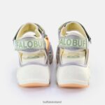 Lavender Multi Buffalo Binary 0 Platform Sandals vegan |Sandals F06ZHH150 - Image 4