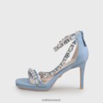 Light Blue Buffalo Anna Ankle-Strap Sandal |Sandals F06ZHH776