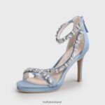 Light Blue Buffalo Anna Ankle-Strap Sandal |Sandals F06ZHH776 - Image 7