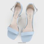 Light Blue Buffalo Rosabella vegan heeled sandals |Sandals F06ZHH906 - Image 3