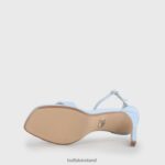 Light Blue Buffalo Rosabella vegan heeled sandals |Sandals F06ZHH906 - Image 5