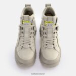 Light Grey Buffalo Aspha NC Mid Laceup Ankle-Boot vegan |Boots F06ZHH630 - Image 6