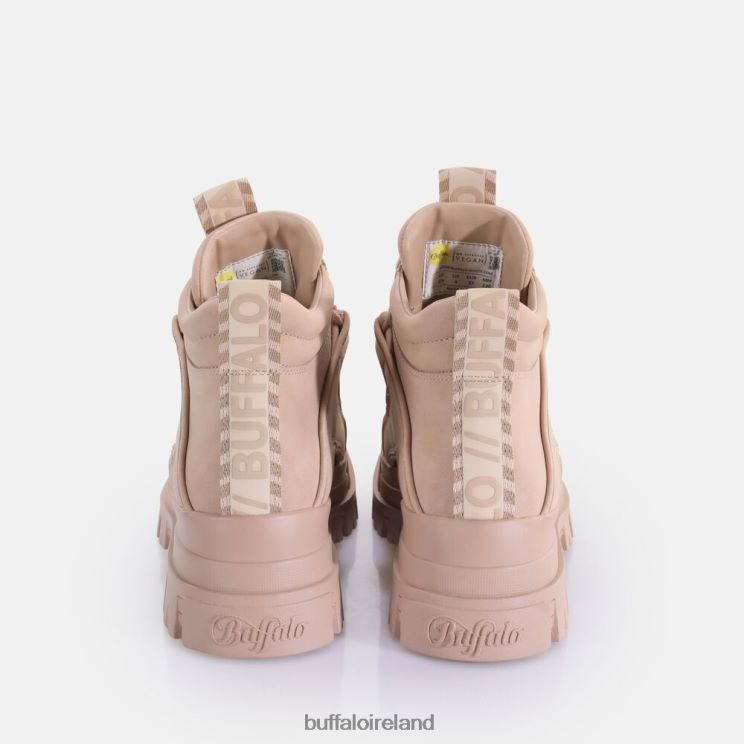 Light Pink Buffalo Aspha NC Mid Laceup Ankle-Boot vegan |Boots F06ZHH682 - Image 3