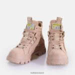 Light Pink Buffalo Aspha NC Mid Laceup Ankle-Boot vegan |Boots F06ZHH682 - Image 4