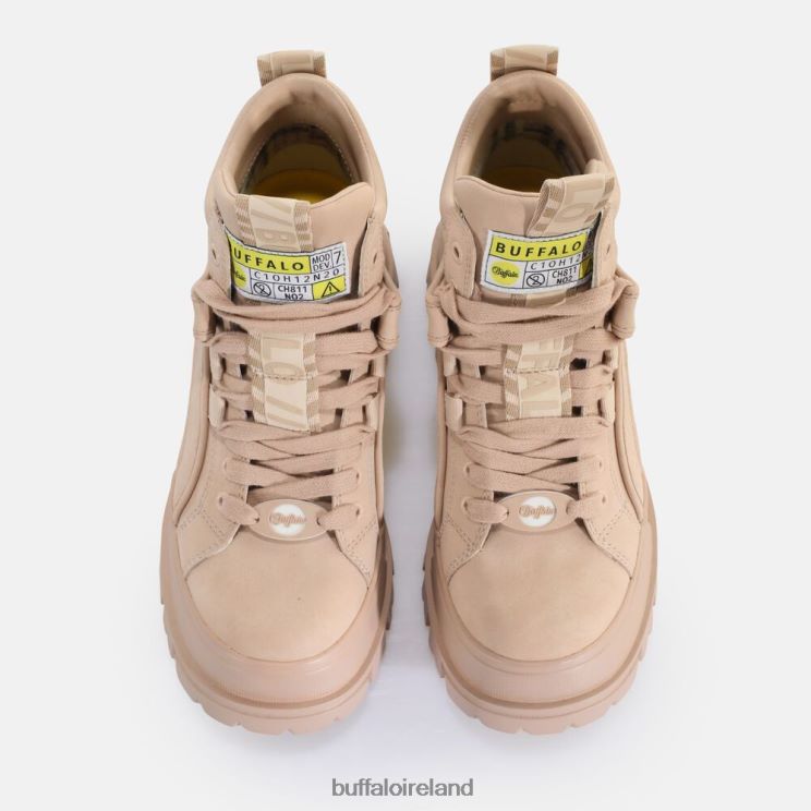 Light Pink Buffalo Aspha NC Mid Laceup Ankle-Boot vegan |Boots F06ZHH682 - Image 7