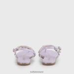 Light Purple Buffalo Rachel Charms vegan sandals |Sandals F06ZHH770 - Image 4