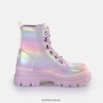 Mermaid Buffalo Aspha Lace Up HI Ankle Boot vegan |Boots F06ZHH374 - Image 6