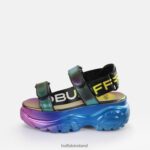 Mermaid Purple Buffalo Classic TS SND Platform Sandals vegan |Sandals F06ZHH522