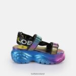 Mermaid Purple Buffalo Classic TS SND Platform Sandals vegan |Sandals F06ZHH522 - Image 6