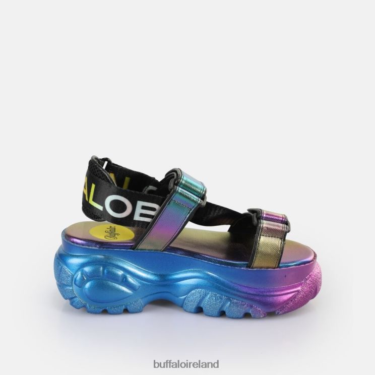 Mermaid Purple Buffalo Classic TS SND Platform Sandals vegan |Sandals F06ZHH522 - Image 6