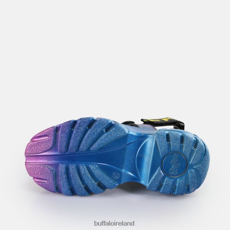 Mermaid Purple Buffalo Classic TS SND Platform Sandals vegan |Sandals F06ZHH522 - Image 7