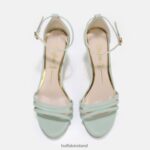 Mint Green Buffalo Melissa High-Heeled Sandal vegan |Sandals F06ZHH857 - Image 3