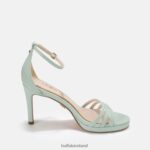 Mint Green Buffalo Melissa High-Heeled Sandal vegan |Sandals F06ZHH857 - Image 7