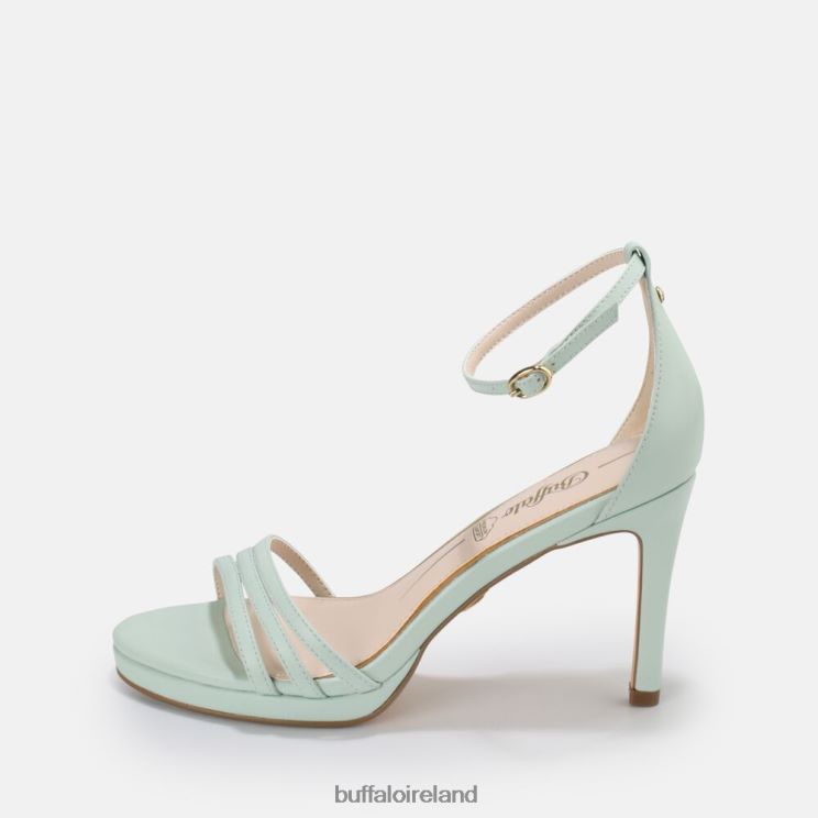 mint_green_buffalo_melissa_high_heeled_sandal_vegan_sandals_f06zhh857.jpg Mint Green Buffalo Melissa High-Heeled Sandal vegan |Sandals F06ZHH857 - Image 1