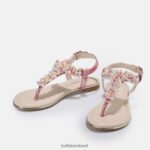 Multicoloured Buffalo Capri Pearl sandal vegan |Sandals F06ZHH873 - Image 4