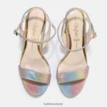 Multicoloured Buffalo Jean Neat High-Heeled Sandal vegan |Sandals F06ZHH37 - Image 3