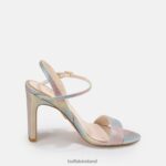 Multicoloured Buffalo Jean Neat High-Heeled Sandal vegan |Sandals F06ZHH37 - Image 7