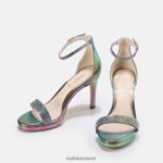 Multicoloured Buffalo Monroe High-Heeled Sandal vegan |Sandals F06ZHH225 - Image 4