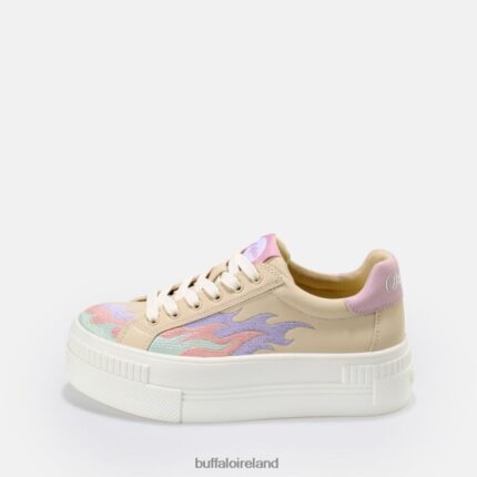 Multicoloured Buffalo Paired Flame Sneaker vegan |Sneakers F06ZHH899