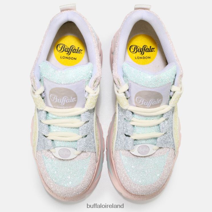 Multipastel Buffalo Classic Sneaker Low vegan glitter |Sneakers F06ZHH725 - Image 3