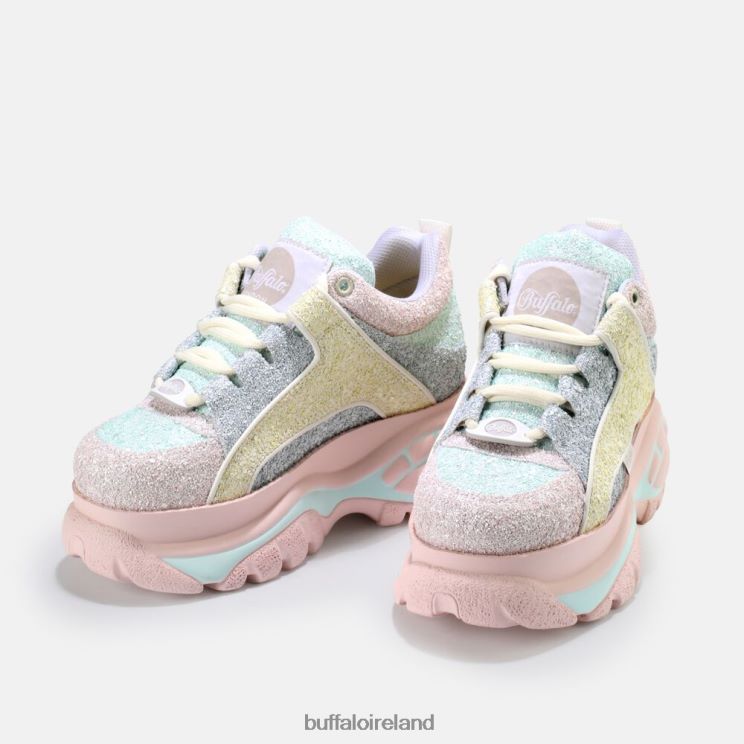 Multipastel Buffalo Classic Sneaker Low vegan glitter |Sneakers F06ZHH725 - Image 4