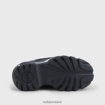Navy Buffalo Classic Sneaker leather |Sneakers F06ZHH920 - Image 5
