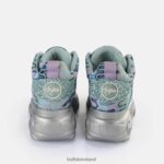 Neon Aqua Buffalo Classic Sneakers Low |Sneakers F06ZHH119 - Image 5