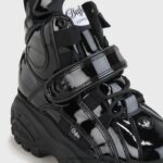 Noir Buffalo Classic High cuir |Sneakers F06ZHH120 - Image 3