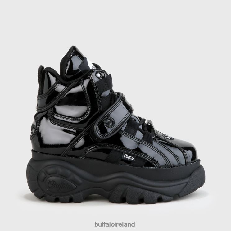 noir_buffalo_classic_high_cuir_sneakers_f06zhh120.jpg Noir Buffalo Classic High cuir |Sneakers F06ZHH120 - Image 1