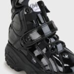 Noir Buffalo Classic High cuir |Sneakers F06ZHH911 - Image 3