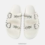 Off-White Buffalo Eve Heart Platform Slide vegan |Slides F06ZHH409 - Image 3