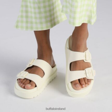 Off-White Buffalo Eve Sol Platform Slide vegan |Slides F06ZHH785