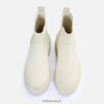 Off-White Buffalo Raven Chelsea Ankle Boot vegan |Boots F06ZHH489 - Image 7