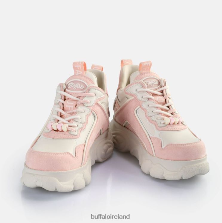 Off-White/Pink Buffalo CLD Chai Sneakers Low vegan |Sneakers F06ZHH70 - Image 3