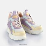 Off-White/Vanilla/Purple Buffalo CLD Chai Sneakers Low vegan |Sneakers F06ZHH74 - Image 4