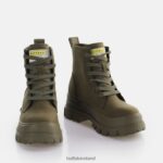 Olive Buffalo Aspha RLD Warm Boot vegan |Boots F06ZHH609 - Image 4