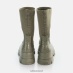 Olive Buffalo Aspha Sock Boot Short Boot vegan |Boots F06ZHH652 - Image 3