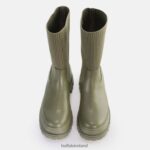 Olive Buffalo Aspha Sock Boot Short Boot vegan |Boots F06ZHH652 - Image 7
