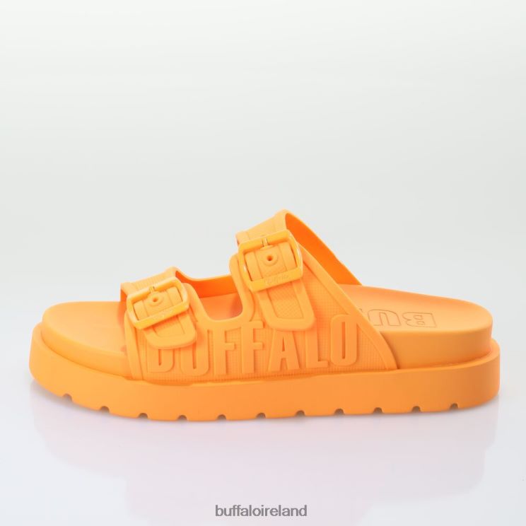 Orange Buffalo Eve Sol Platform Slide vegan |Slides F06ZHH574 - Image 2