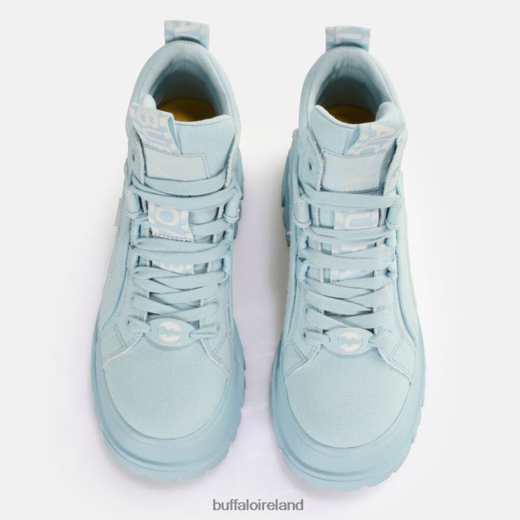 Pale Blue Buffalo Aspha NC Mid Ankle Boot vegan |Boots F06ZHH266 - Image 6