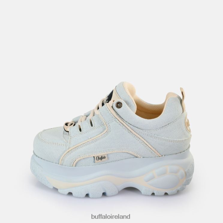 pale_blue_denim_buffalo_classic_sneakers_low_vegan_sneakers_f06zhh593.jpg Pale Blue Denim Buffalo Classic Sneakers Low vegan |Sneakers F06ZHH593 - Image 1