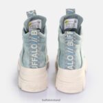 Pale Blue Jeans Buffalo Aspha NC Mid Ankle Boot vegan |Boots F06ZHH267 - Image 3