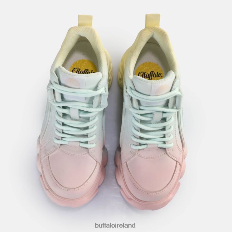 Pastel Mix Buffalo CLD Corin Gradient Sneakers Low vegan |Sneakers F06ZHH138 - Image 3