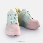 Pastel Mix Buffalo CLD Corin Gradient Sneakers Low vegan |Sneakers F06ZHH138 - Image 4