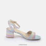 Pastel Mix Buffalo Rainelle Heeled Sandals vegan |Sandals F06ZHH539 - Image 6