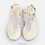 Pastel Multi Buffalo Capri Butterfly Sandals vegan |Sandals F06ZHH180
